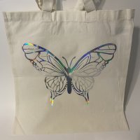 Tall Natural - Holographic Lettering/Image