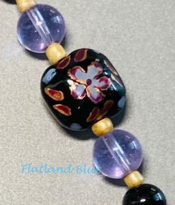 Floral necklace #N54