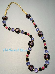 Floral necklace #N54