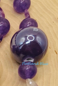 Amethyst necklace #N56