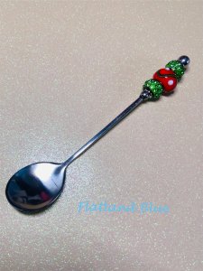 Beaded appetizer spoon #AS5