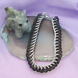 Ebon Chrome Half Persian 4-in-1 Bracelet