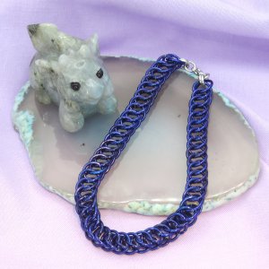 Deep Water Blue Half Persian 4-in-1 Bracelet