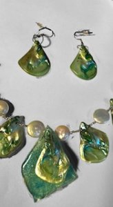 Recycled CD's Turned Into Jewelry