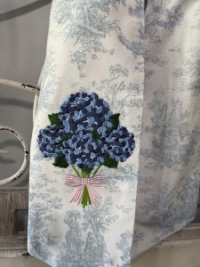 Hydrangea Wreath Sash