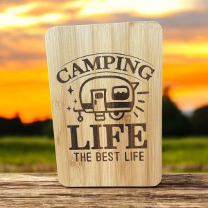 Camping Bamboo Cutting Board