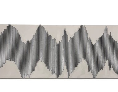 Wooden Dowels 3D Wall Art