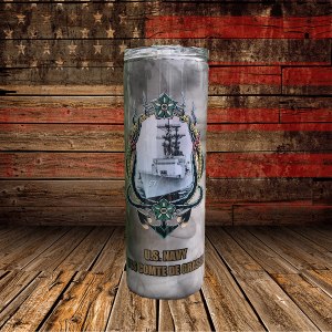 USS Comte de Grasse Tribute Tumbler