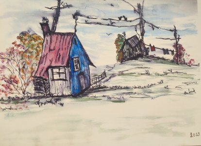 A Dash of Blue on the Breeze