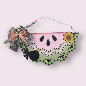 Watermelon Slice Door Hanger