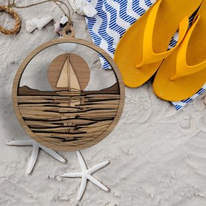 Sailboat Show Stopper Ornament