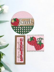 Farm Fresh Berries Tiered Tray