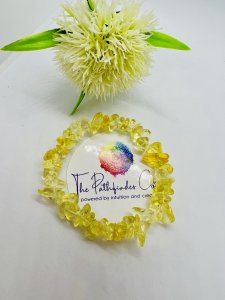 EMPOWERMENT GEMSTONE BRACELET - YELLOW CALCITE