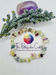 HARMONY AND CLARITY FLOURITE GEMSTONE BRACELET