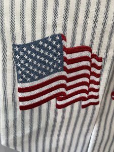 Patriotic Wreath Sash