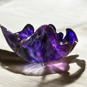 Handmade Resin Bowl with coasters