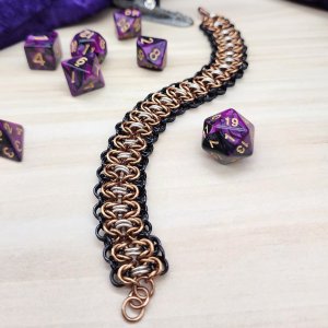 Earth's Elegance Stacked Byzantine Bracelet