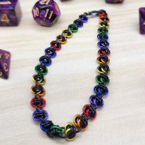 Midnyte Rainbow Barrel Bracelet