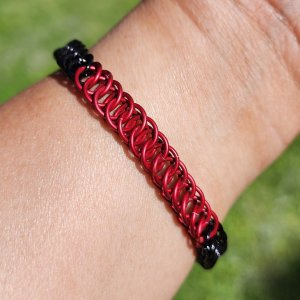 Fire Engine Half Persian 4-in-1 Bracelet