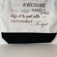 An Awesome Teacher - Wide 185x15x4.8