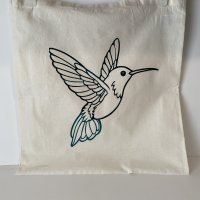 Hummingbird - Natural 15x16