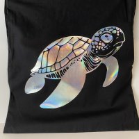 Turtle - Black 15x16