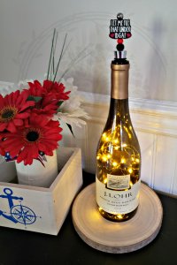 IDGAF Design Wine Stopper, Silicone Beaded Bottle Stopper, Wine Accessory, Wine Enthusiast Gift, Handmade