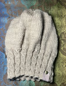 Twisted brim Merino Beanie