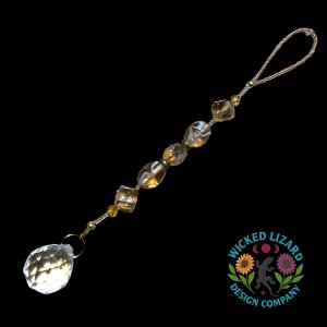 Golden aura suncatcher