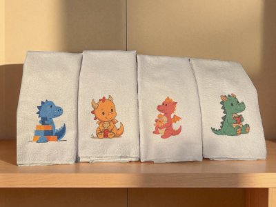 Baby Dragon Towel Set
