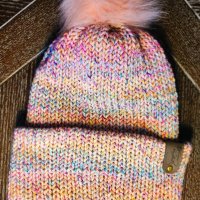 Candy - Pink Pom-pom - Gray tag BTP