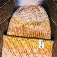 Sunset - Light Pink Pom-pom - White tag BTP