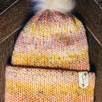 Sunset - Cream Pom-pom - White tag BTP