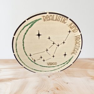 Constellation Lantern – Celestial Wooden Zodiac Decor