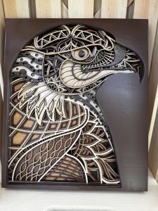 Gorgeous Multi-Layered Eagle