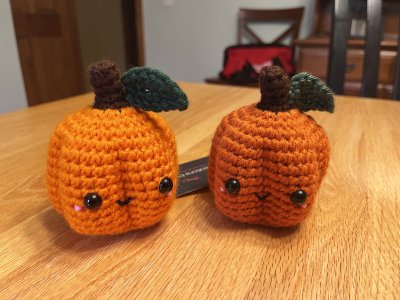 Crochet Pumpkin Decoration