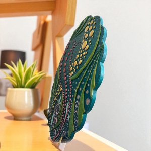 Teal 3D Wall Art