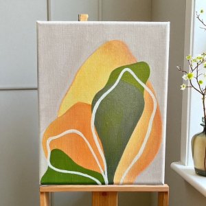 Minimalist Touch of Color