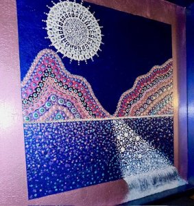 Moonshine Over the Lake