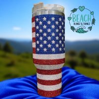 American Flag 40 oz