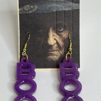 Glow in Dark Purple BOO