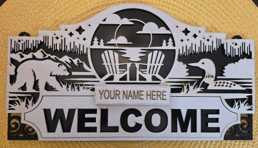 LAKESIDE WELCOME SIGN