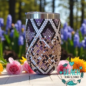 Bling Wine & Coffee Tumblers | Sparkly Stemless Drinkware | Pre-order