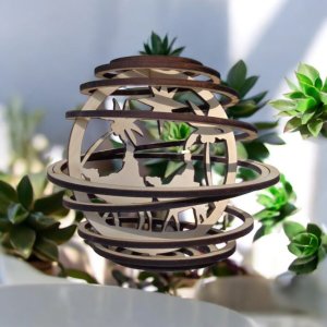 3D Nativity Ornament – The Journey of the Magi