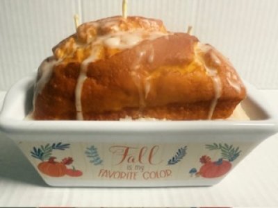 Gingerbread Loaf Candle