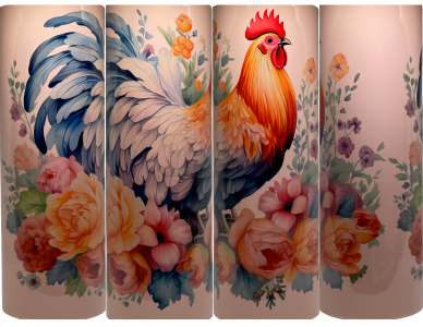 Morning Glory (20 oz Macaron Tumbler)