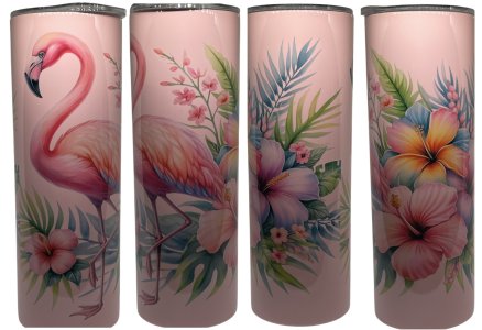 Tropical Grace (20 oz Macaron Tumbler)
