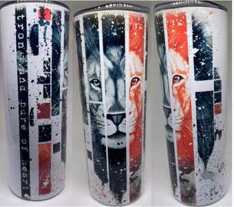 Strong and Pure of Heart (20 oz Tumbler)