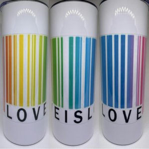 Love Is Love Barcode (20 oz Tumbler)