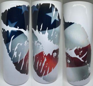 Patriotic Kiss (20 oz Tumbler)